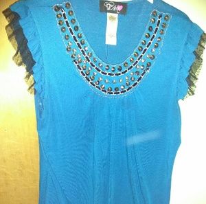 Embellished teanna Shirt